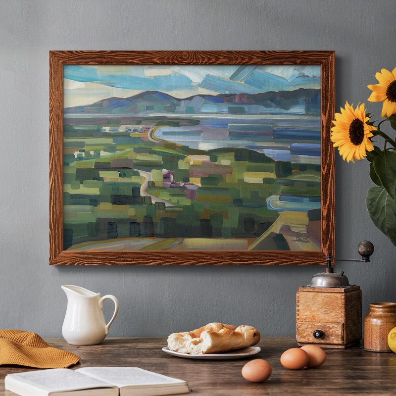 " View From Goose Park ", Maple, 18" H x 26" W x 1.5" D