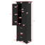 Grande armoire de rangement avec trois tiroirs et tablettes réglables-955336656