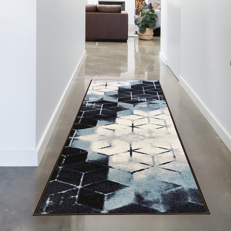 Matias Performance Geometric Indoor Rug, Runner 2'2" x 7'