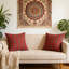 Ensemble de 4 taies d'oreiller Classic Red