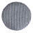 Mineo Coastal Striped Ottoman Pouf