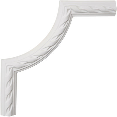 12'' H x 12'' W x 0.75'' D Urethane Panel Moulding Corner