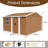 12X10 Ft Heavy-Duty Metal Storage Shed With Windows, Lockable Door & Ventilation - Weatherproof Outdoor Garden Shed For Backyard, Lawn, And Tool Organization-121499214