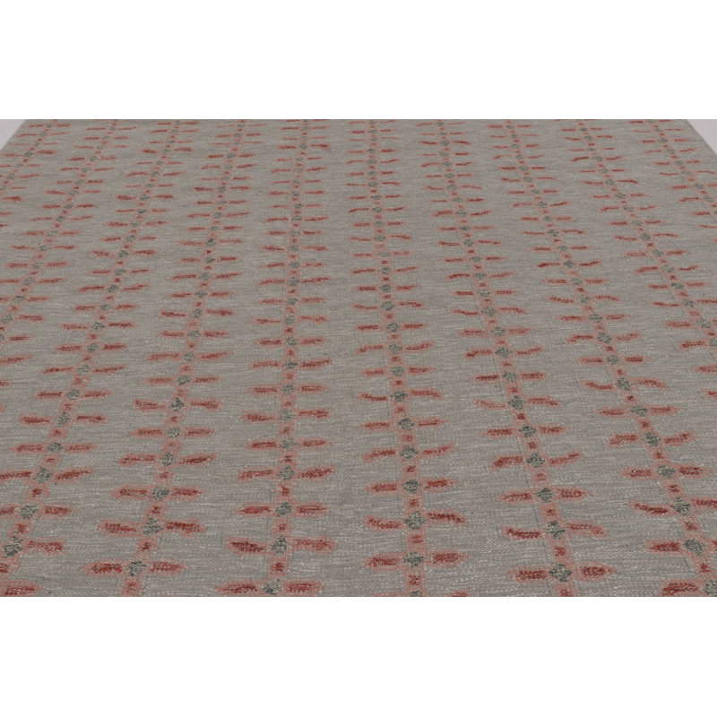 Scandinavian Wool Geometric Area Rug, Rectangle 12' x 15'