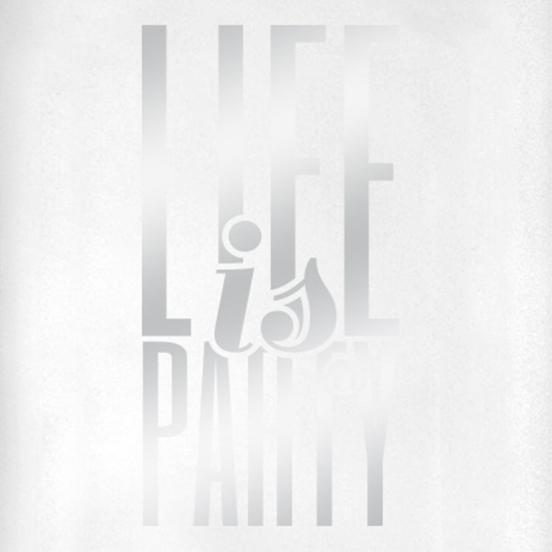 Wall Decal, Shiny Silver