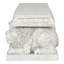 Grand Lion Resin Outdoor Bench