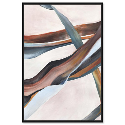 "Sands of Time II", reproduction d'art sur toile par Art Remedy, cadre noir, 30 x 45