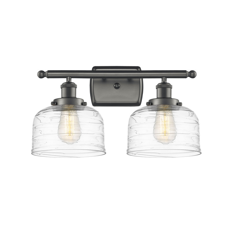 2 - Light Dimmable LED Bath Bar, Oil Rubbed Bronze