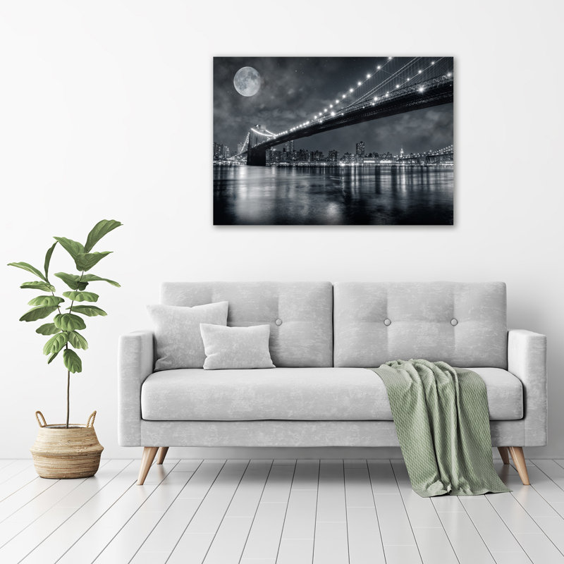 Brooklyn Bridge - Wrapped Canvas Print