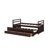Twin Size Bed With Headboard, Footboard, Trundle And Three Storage Drawers-781389417