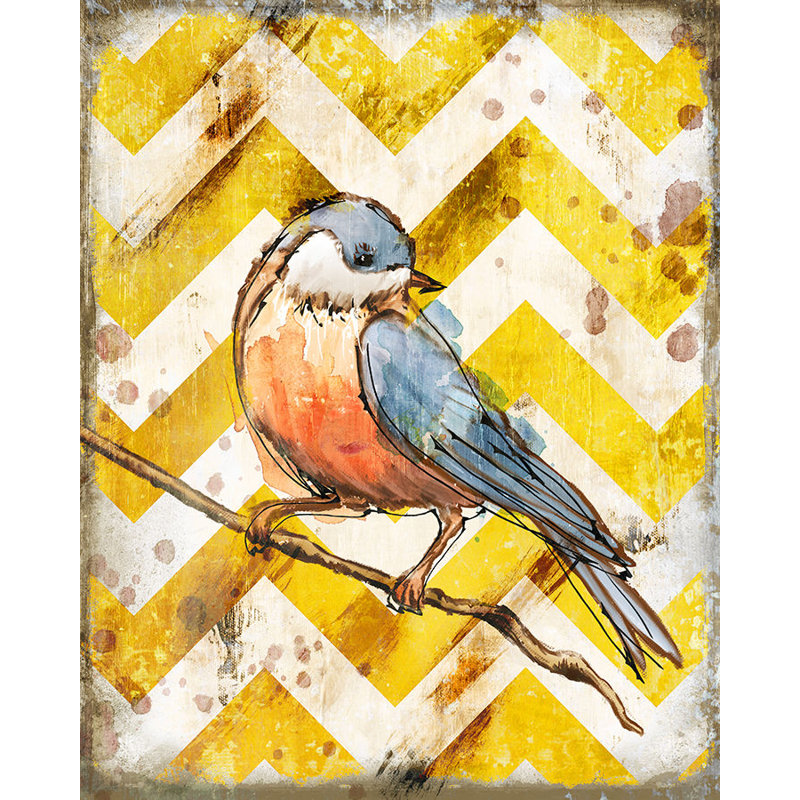 Flashy Choices II Print by Zoey Riley, Glass Coat, 30" H x 24" W x 1.5" D