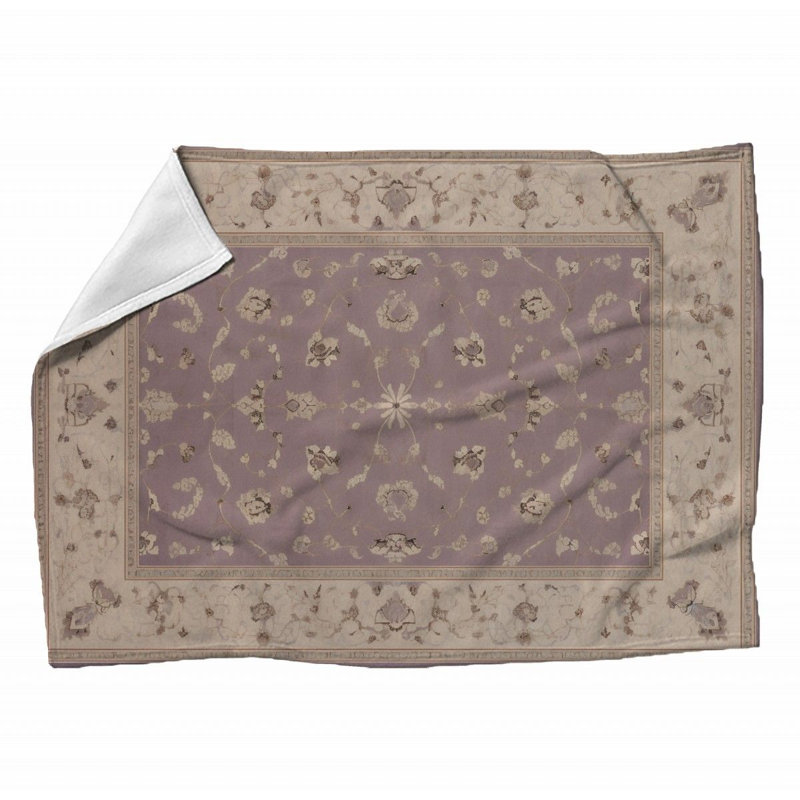 Machine Printed Throw Blanket, Twin