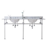 Empire 62.24'' W Double Bathroom Vanity Base