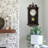 Solid + Manufactured Wood Wall Clock