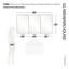 Three Door Steel Frame Square Shape Medicine Cabinet-407471086
