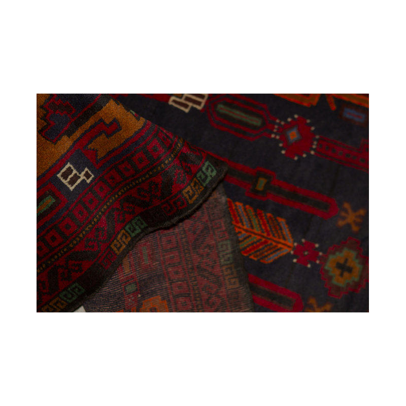 Afghan Wool Oriental Area Rug