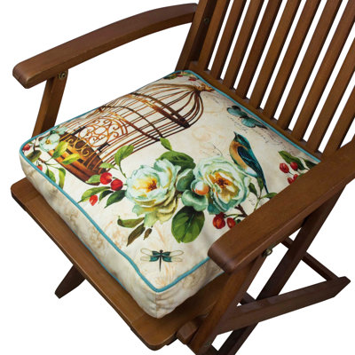 Premium 16.5 x 16.5 Inch Cushion, 50% Cotton / 50% Polyester, Washable & Ironable, Silicone Filling, Concealed Zip, Removable Cover | Comfortable Decorative Pillow for Home, Office & Outdoor Use
