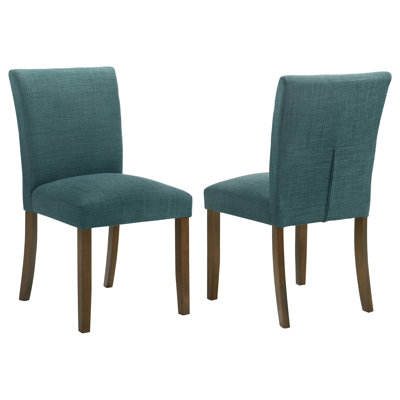 Chaise d'appoint rembourrée bleu sarcelle Conifer (seulement chaises de salle à manger)