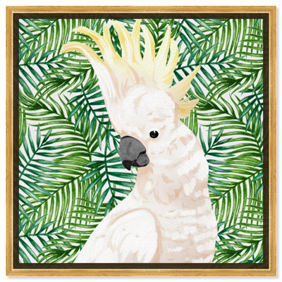 " Animals Cockatoo Profile Birds " Painting Print