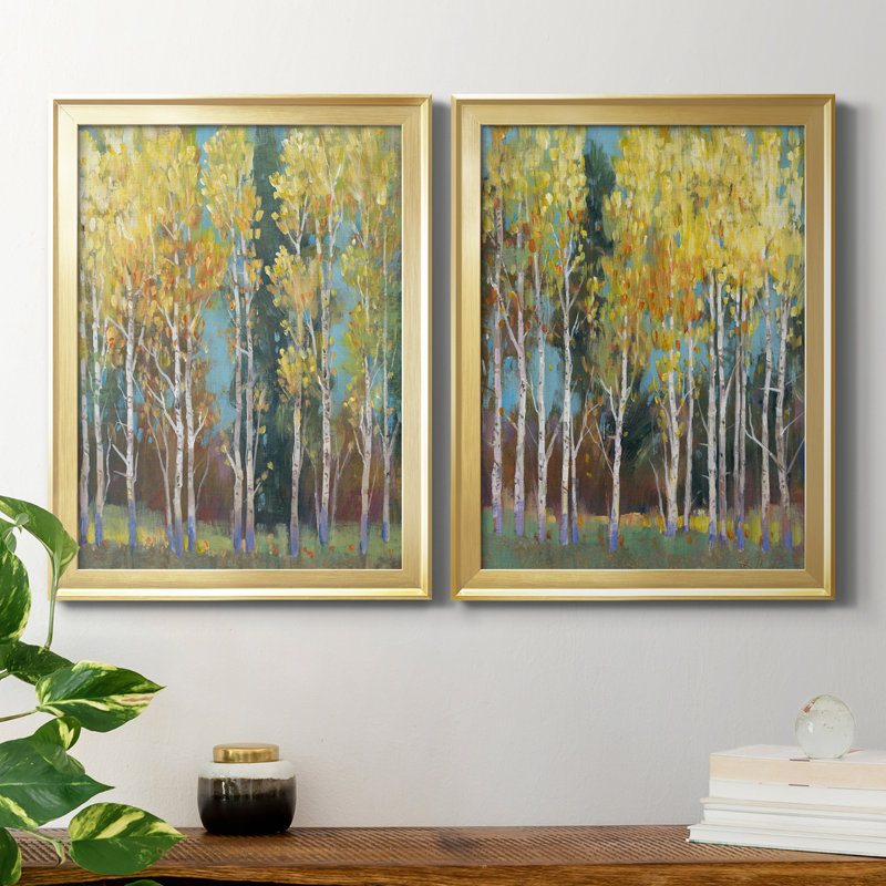 Aspen Grove I, reproduction encadrée de qualité supérieure - prête à être accrochée, H 24,5 po x l 18,5 po x P 1,25 po