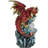 Fantasy Geode Dragon Perching On Crystal Rock Cavern Small Figurine