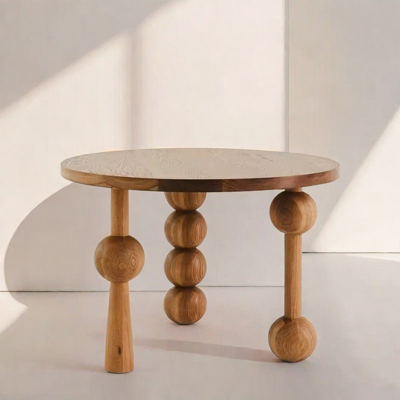 Table de salle à manger Tonyette, H 29,52 po x L 51,18 po x l 51,18 po, Noyer
