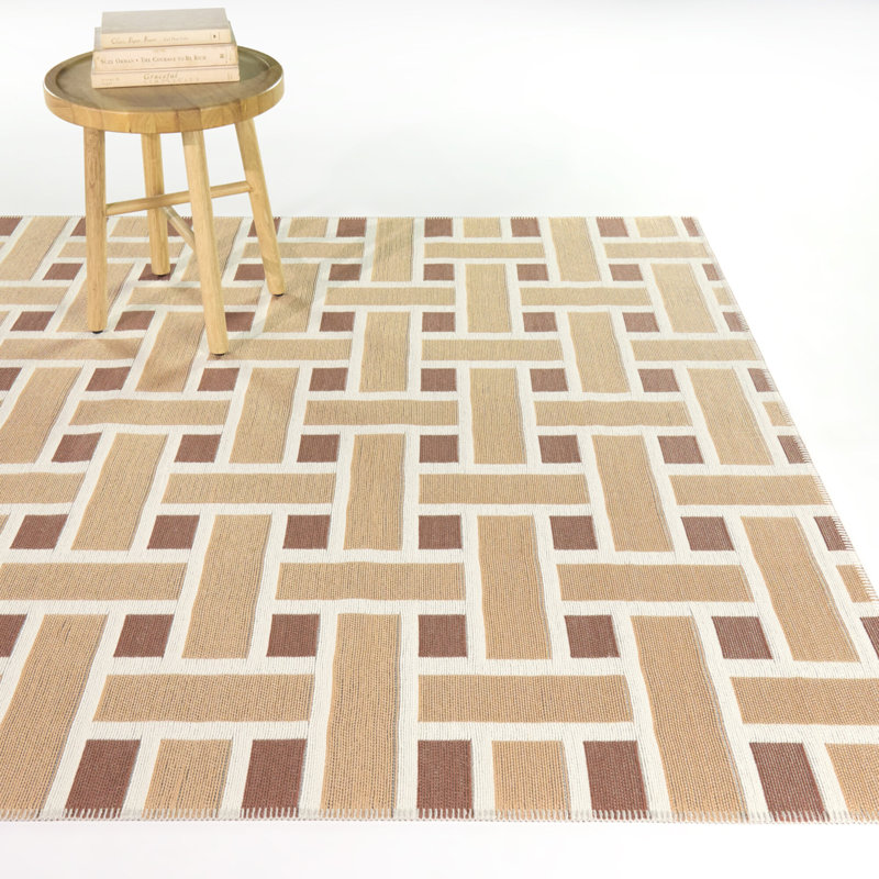Tapis intérieur / extérieur Ayala, 7'10" x 10', Coral