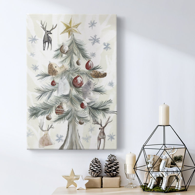 Art des Fêtes de Noël - Toile tendue avec châssis CCXX III