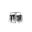 Alac 4 - Person Dining Set-326796706-326796705