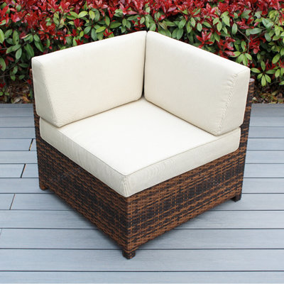 Chaise de patio avec coussins Billyjo