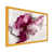Toile avec cadre photo doré