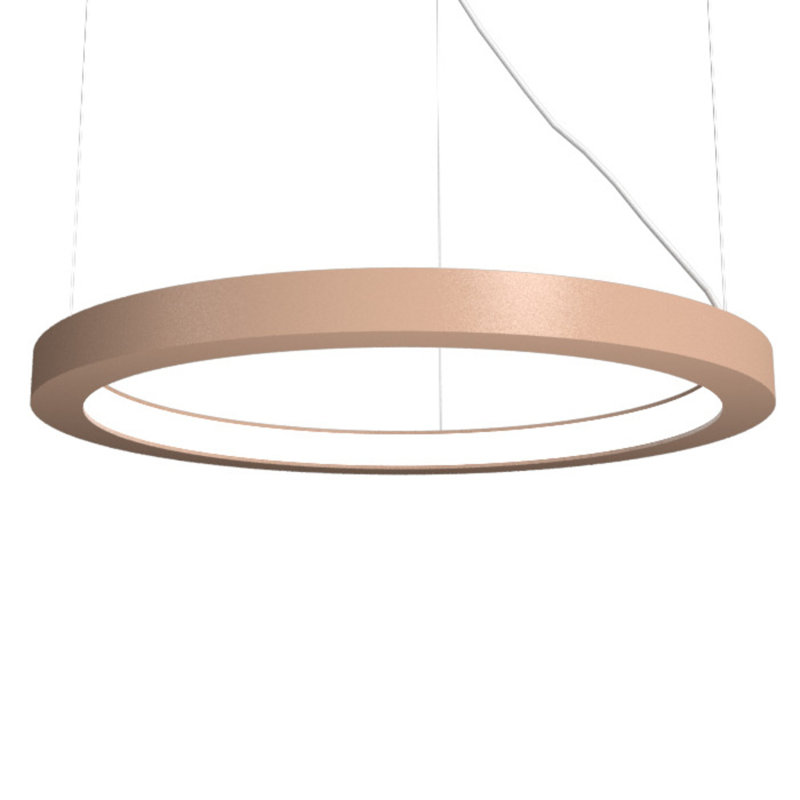 1 - Light LED Chandelier, Imbuia, 1.17" H x 35.1" W x 35.1" D