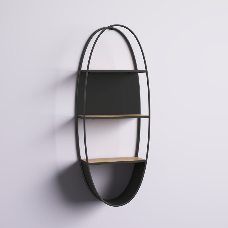 Annabell 2 Piece Oval Tiered Shelf