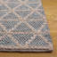 Laine tissée à la main Natura Coton Tapis d'intérieur recyclé à chevrons P.E.T-925072575