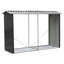 Ayshea 8ft.W x 3ft. D Metal Log Store