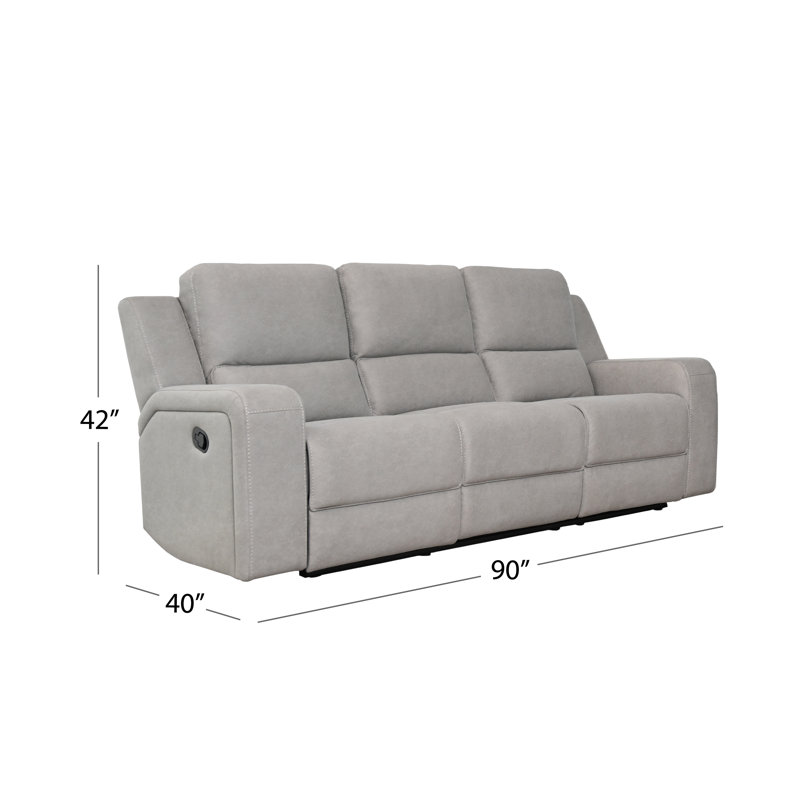 Bethanney 82'' Upholstered Reclining Sofa