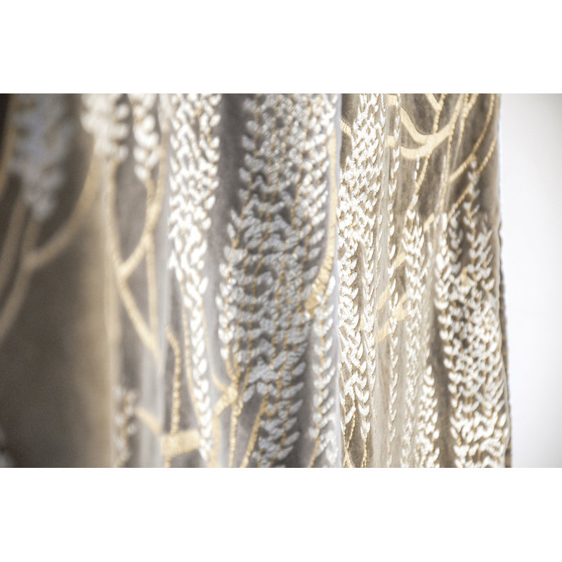 Willow Metallic Throw, 74" L x 52" W, Coyote