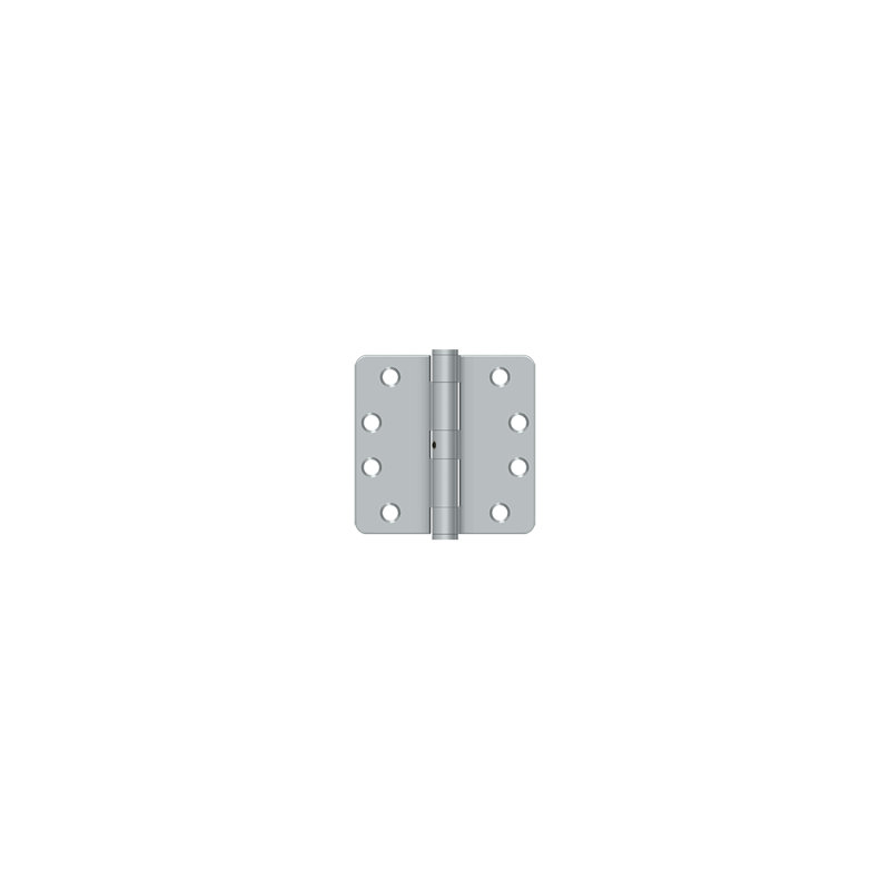 Steel Butt Bearing Hinge, Brushed Chrome