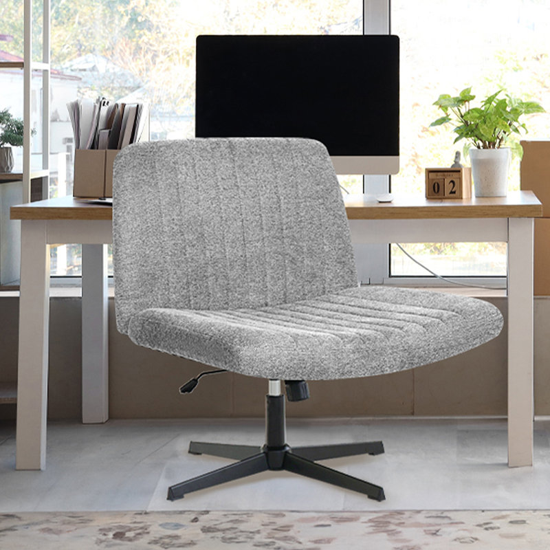 Chaise de bureau Taneha, Gris