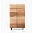 Modern minimalist black walnut solid wood shoe cabinet