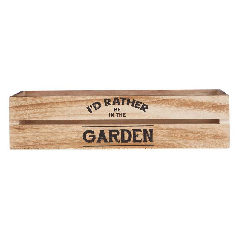 Brandsville Wood Planter Box