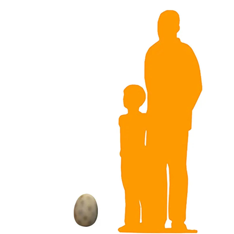 Small Dinosaur Egg Life Size Statue
