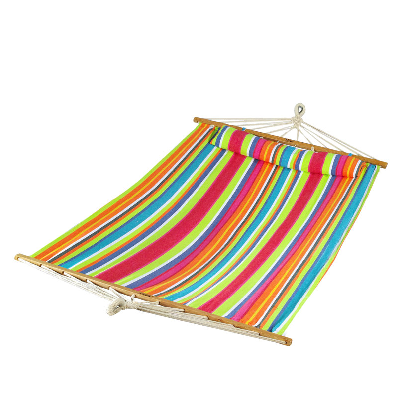 Rahr 1 Person Hammock, Green/Blue