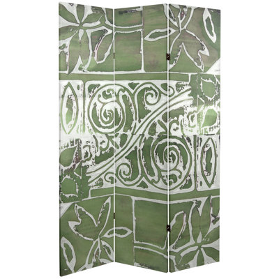 Mixed Media Folding Art Screen