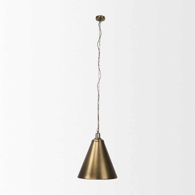 Gilda 1 - Light Single Pendant, Matte Gold