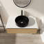 Meuble-lavabo mural 36 po avec lavabo en céramique