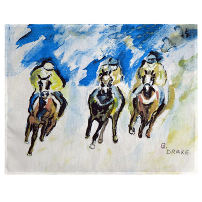 Simonetti Polyester Sports Rectangle Placemat