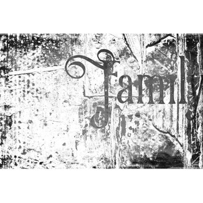 " Distressed Family Mirror "