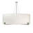 10 - Light Dimmable Drum Chandelier