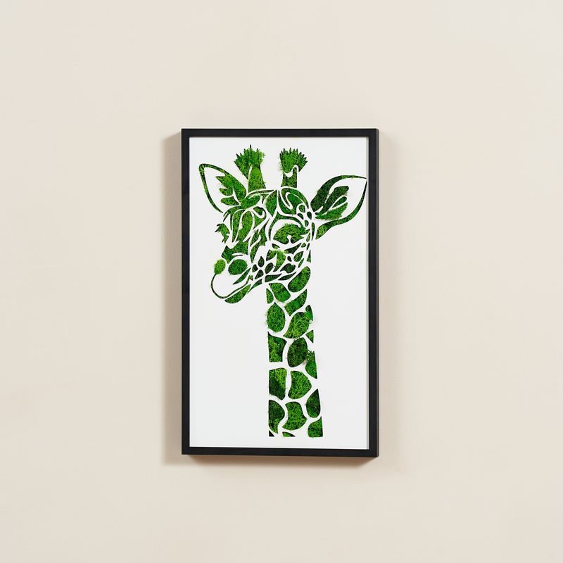 Décoration murale girafe
